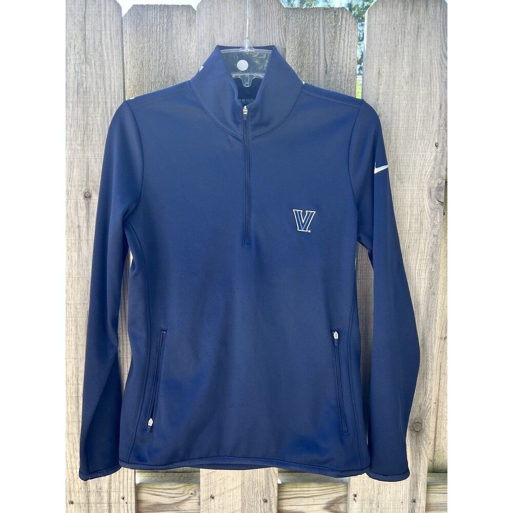 Nike Therma-Fit Villanova University Women’s Navy Quarter Zip Fleece Medium